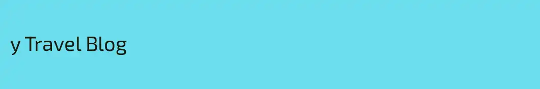 y Travel Blog
